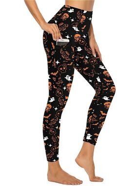 High Waisted Yoga Pants with Pockets | Women's Workout Leggings for Running